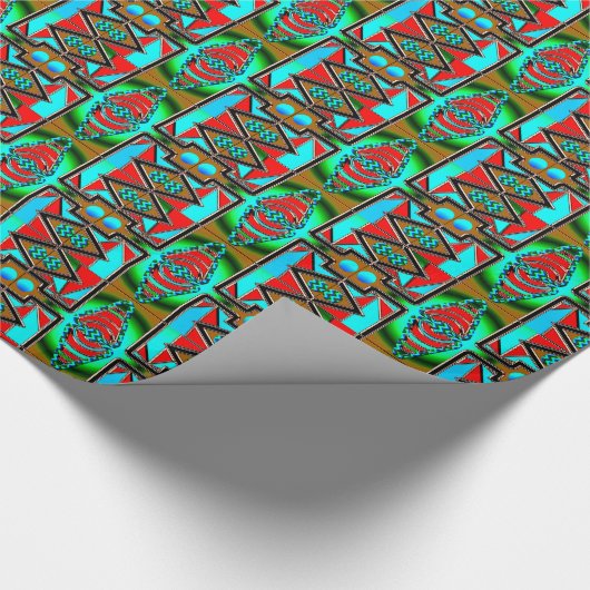 ethnisch geschenkpapier (Ecke)