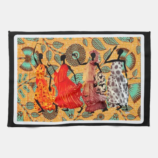 ethnisch geschirrtuch (Horizontal)