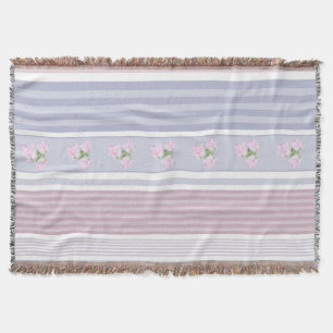 ethnisch, gestreift, Patchwork Decke