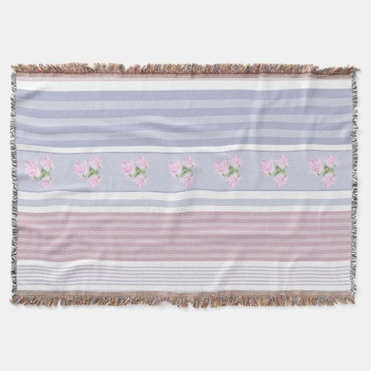 ethnisch, gestreift, Patchwork Decke (Vorderseite)