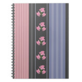 ethnisch, gestreift, Patchwork Notizblock (Vorderseite)