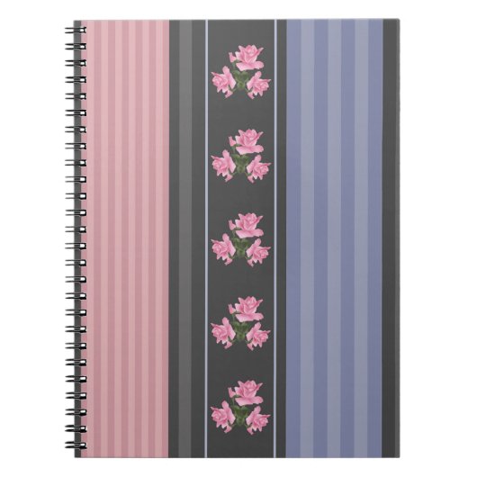ethnisch, gestreift, Patchwork Notizblock (Vorderseite)