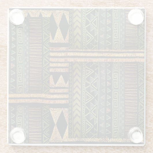 ethnisch glasuntersetzer (Rückseite)