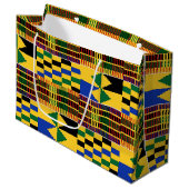 ethnisch große geschenktüte (Vorderseite Schrägansicht)