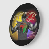 ethnisch große wanduhr (Winkel)