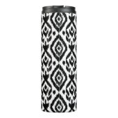 Ethnisch handgezeichnet, umhüllende Druckmuster. Thermosbecher (Rückseite)