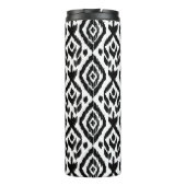 Ethnisch handgezeichnet, umhüllende Druckmuster. Thermosbecher (Rückseite)