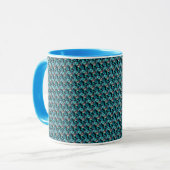 Ethnisch-indische Kunst Tasse (Vorderseite Links)