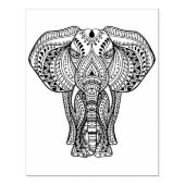 Ethnisch-indischer Elefant Gummistempel (Prägung)