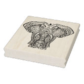 Ethnisch-indischer Elefant Gummistempel (Stempel)