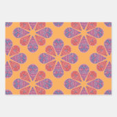 Ethnisch-indisches Muster Geschenkpapier Set (Vorderseite 3)