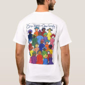 Ethnisch, interrassisch, multikulturell T-Shirt (Rückseite)