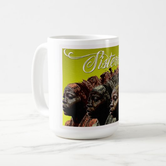 ethnisch kaffeetasse (Vorderseite Links)