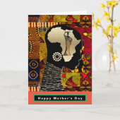 ethnisch karte (Gelbe Blume)