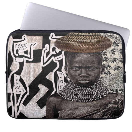 ethnisch laptopschutzhülle (Vorderseite)