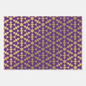 Ethnisch-marokkanisches geometrisches Mosaikmuster Geschenkpapier Set (Vorderseite 3)