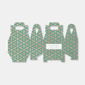 Ethnisch-marokkanisches geometrisches Mosaikmuster Geschenkschachtel (Ungefaltet)