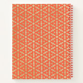 Ethnisch-marokkanisches geometrisches Mosaikmuster Notizblock (Rückseite)