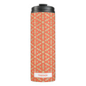 Ethnisch-marokkanisches geometrisches Mosaikmuster Thermosbecher (Vorderseite)