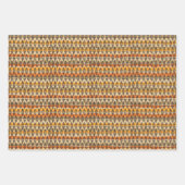 Ethnisch-nahtlose Muster geometrische Beige Geschenkpapier Set (Vorderseite 3)