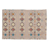 Ethnisch: nahtloses Stammesmuster Kissenbezug (Rückseite)