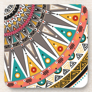 Ethnisch, Ornament Getränkeuntersetzer