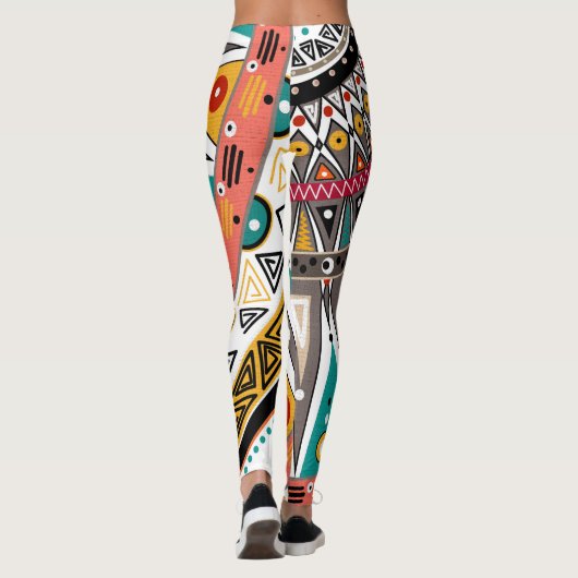 Ethnisch, Ornament Leggings (Rückseite)