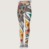 Ethnisch, Ornament Leggings (Vorderseite)