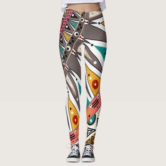 Ethnisch, Ornament Leggings (Vorderseite)