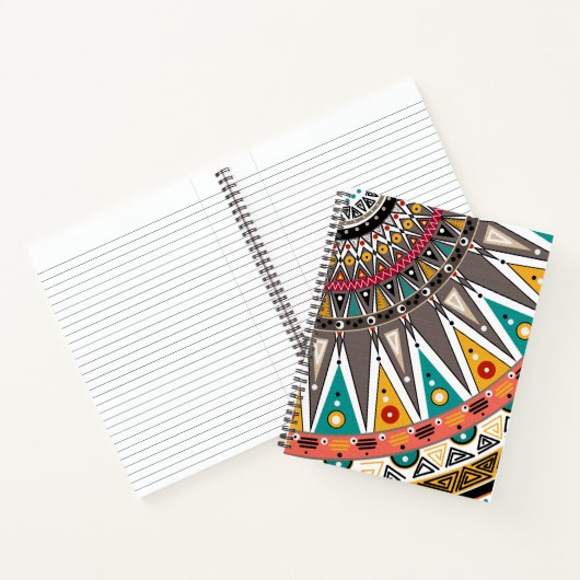 Ethnisch, Ornament Notizblock (Innenseite)