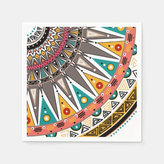 Ethnisch, Ornament Serviette (Vorderseite)