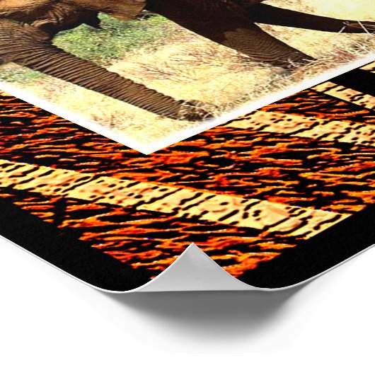 ethnisch poster (Ecke)