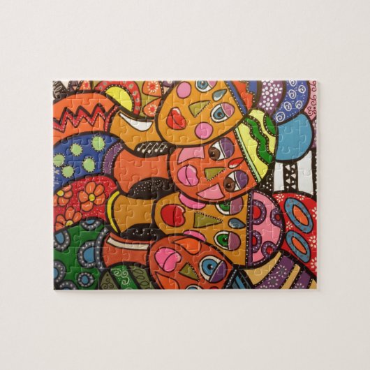 ethnisch puzzle (Horizontal)