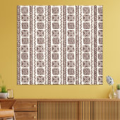 Ethnisch-quasi-Muster Leinwanddruck (Insitu (Wohnzimmer))