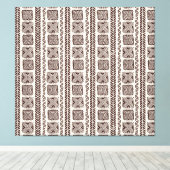 Ethnisch-quasi-Muster Leinwanddruck (Insitu (Holzboden))