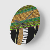 ethnisch runde wanduhr (Winkel)