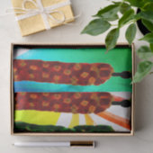 ethnisch seidenpapier (Geschenk)