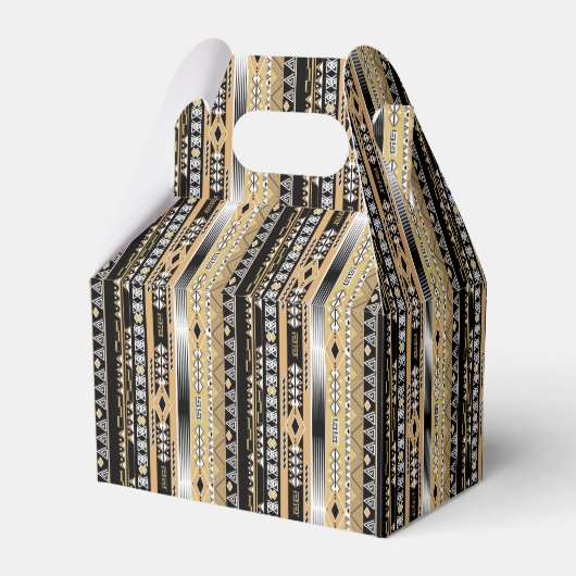 Ethnisch , Stamm, Zierarbeit Geschenkschachtel (Rückseite)