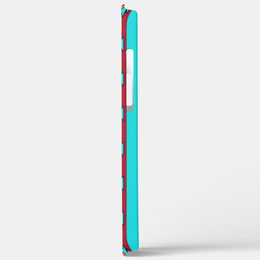 Ethnisch südwestliches geometrisches Aztec Muster. Case-Mate iPhone Hülle (Rückseite / Links)