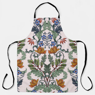 Ethnisch Traditionell: Dekoratives Vintage-Blumenm Schürze