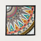 Ethnisch, Verzierung Wandteppich (Vorderseite)