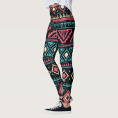 Ethnisch-Vintages Geschäftsmodell Leggings (Links)