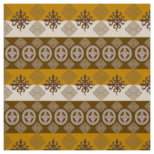 Ethnische Afrikaner Adinkra Symbole Stoff (Muster)