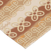 Ethnische Afrikaner Adinkra Symbole Tischdecke (Schrägansicht)