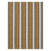 Ethnische afrikanische Stammes- Streifen Tischdecke (Vorderseite)