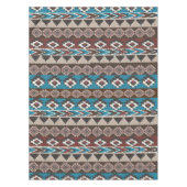Ethnische Art, geometrisches Muster, Azteke Tischdecke (Vorderseite)