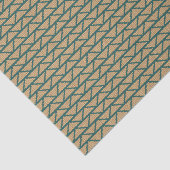 Ethnische Art gestricktes Muster Seidenpapier (Ausschnitt)