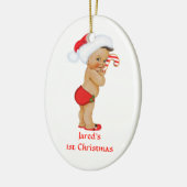 Ethnische Baby-Jungen-erste Keramikornament (Links)
