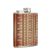 Ethnische Beschaffenheit Browns Flachmann (Rechts)