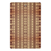 Ethnische Beschaffenheit Browns Mini Klemmbrett (Rückseite)